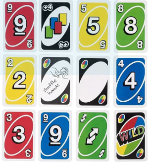 Mattel UNO Tin Box Classic style