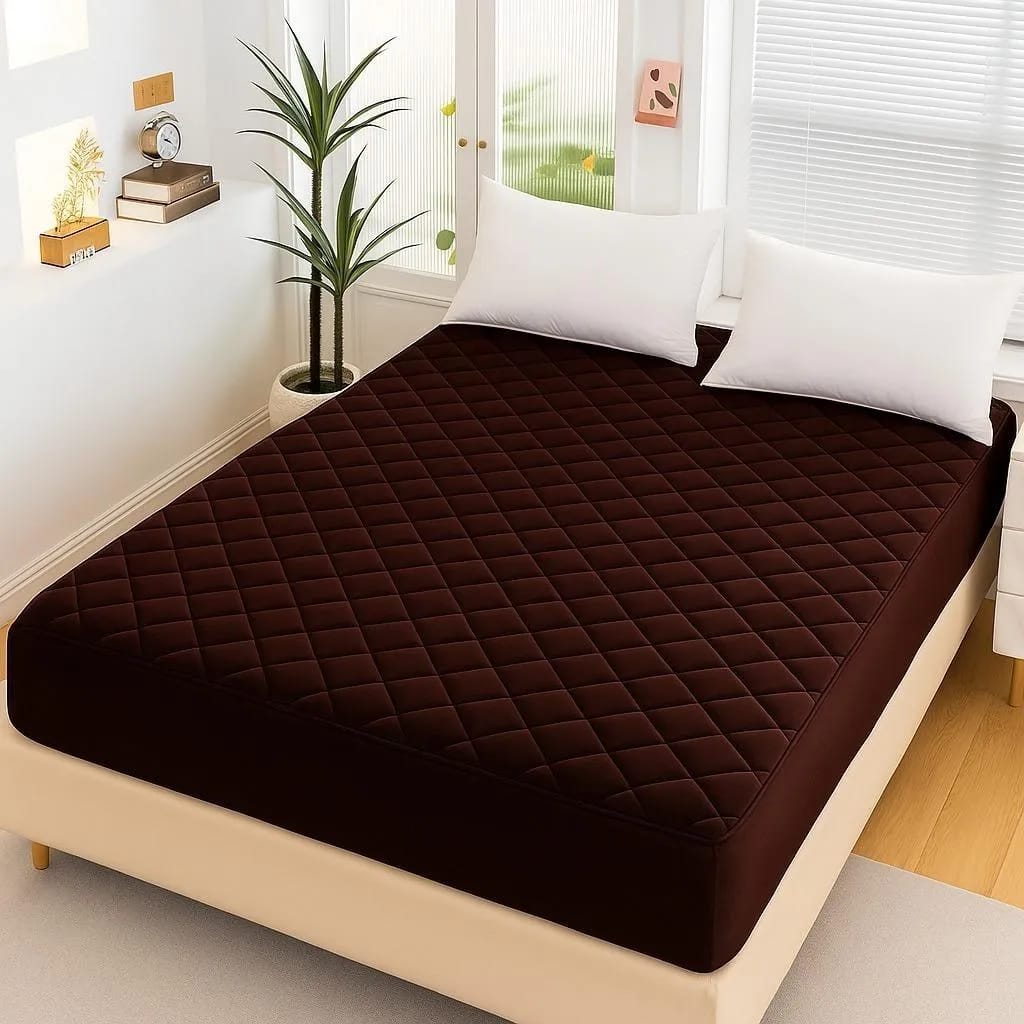 Cotton Plane Double Bed Mattress Cover